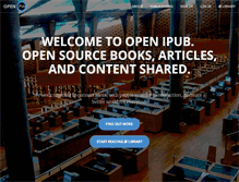 Tablet Screenshot of openipub.com
